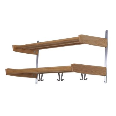Oscarssons Möbel, Meja Hattuhylly 90 cm 2 hyllyä Öljytty tammi | Alk. 334,00 €
