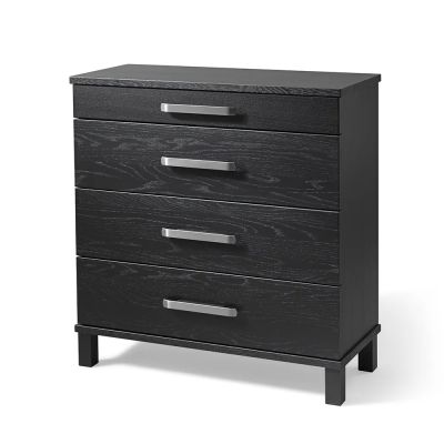 Oscarssons Möbel, Nadja lipasto H75 B70 Musta värjätty tammi | Alk. 1 029,00 €