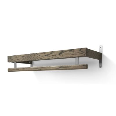 Oscarssons Möbel, Nadja Hattuhylly 80 cm Savutammi/teräs, savustettu teräs | Alk. 244,00 €