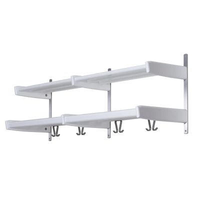 Oscarssons Möbel, Meja Hattuhylly 115 cm 2 hyllyä Valkoinen lakattu koivu | Alk. 524,00 €