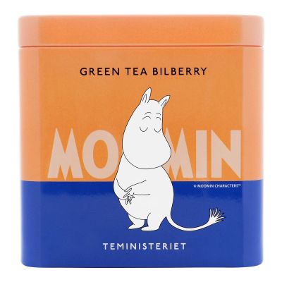 Teministeriet Moomin Green Tea Bilberry -irtotee 100 g | Alk. 18,00 €