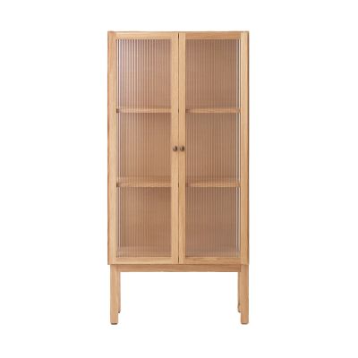Audo Copenhagen Curiosity kaappi lasiovilla 143 cm Oak | Alk. 2 017,00 €