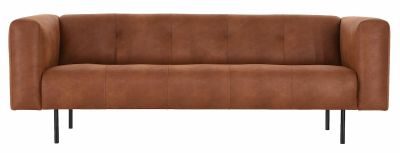 Veke Malva 3-istuttava sohva konjakki Kentucky 9 | Alk. 529,00 €