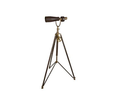 Authentic Models Monocular-kaukoputki, nahkaa