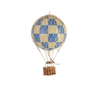 Authentic Models Floating The Skies kuumailmapallo sininen ruudullinen | Alk. 42,00 €