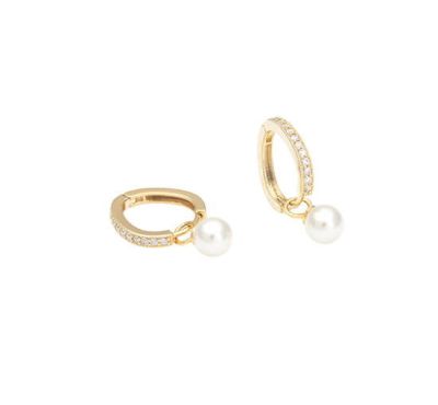 Lily And Rose Petite Kennedy hoops korvakorut ivory pearl | Alk. 62,80 €