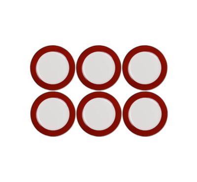 Newport Audley Deep Red -ruokalautanen, 6 kpl