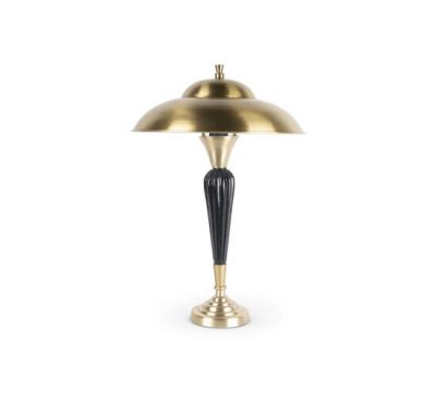 Authentic Models Miami Mushroom pöytävalaisin musta / kulta