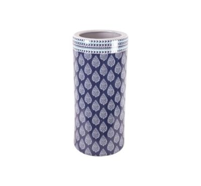 Newport Paisley paraplyställ blå