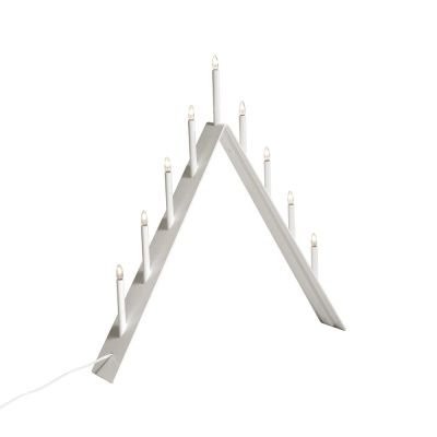 SMD Design Spica 9 -adventtikynttelikkö Valkoinen, led | Alk. 229,50 €