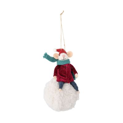 Bloomingville Peo joulukuusenkoriste villa Talvihiiri | Alk. 16,90 €