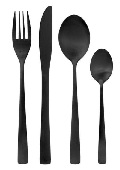 Day Aterimet 16-osainen mattamusta | Alk. 29,00 €