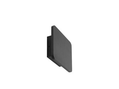 Lucande - Elrik LED Seinävalaisin 22 cm Musta | Alk. 92,00 €