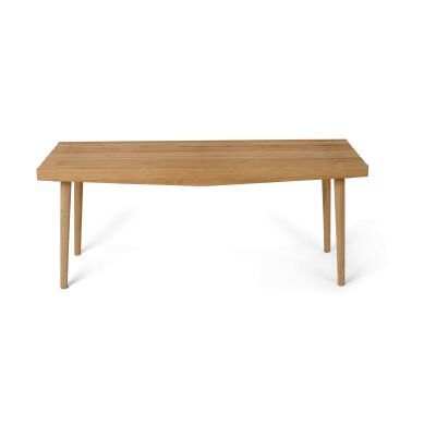 Spring Copenhagen Uno Ora penkki 102x42x35 cm Tiikki | Alk. 166,00 €
