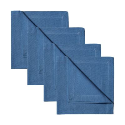 Linum Robert lautasliina 4-pakkaus Syvä merensininen | Alk. 17,00 €