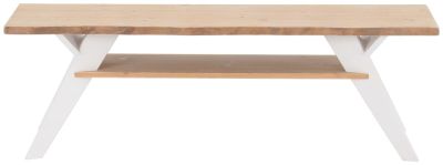 Veke Lana tv-taso 150x45 cm antiikki/valkoinen | Alk. 189,00 €