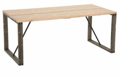 Veke Honka lankkupöytä 180x90 antiikkipetsattu/harmaa | Alk. 468,00 €