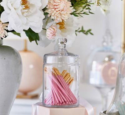 Wikholm Form Kannellinen Nelly-lasipurkki