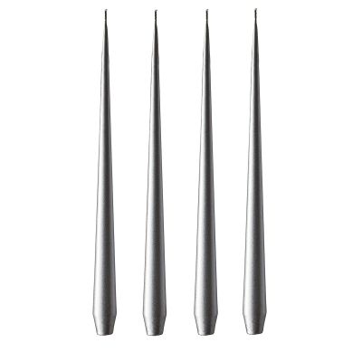 ester & erik ester & erik kynttilä 32 cm, 4-pakkaus metallic Silver | Alk. 26,90 €
