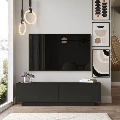 Vivano Fiona tv-taso 140x36x38 cm musta | Alk. 119,00 €