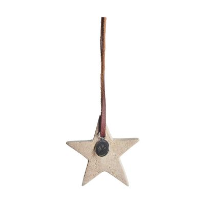Lene Bjerre Elina joulukoriste tähti 6,5 cm Pellava | Alk. 4,40 €