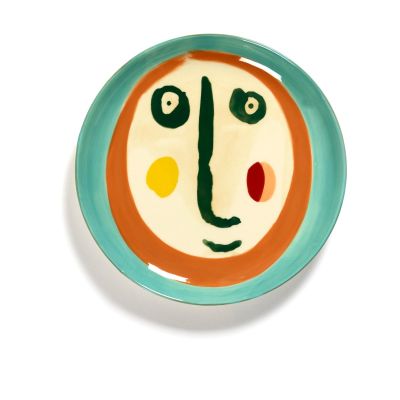Serax Ottolenghi Feast lautanen S Ø19 cm 2-pakkaus Face nr 2 | Alk. 35,01 €