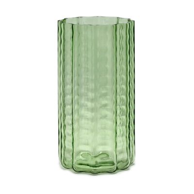 Serax Waves 02 maljakko 28 cm Green-clear | Alk. 56,00 €