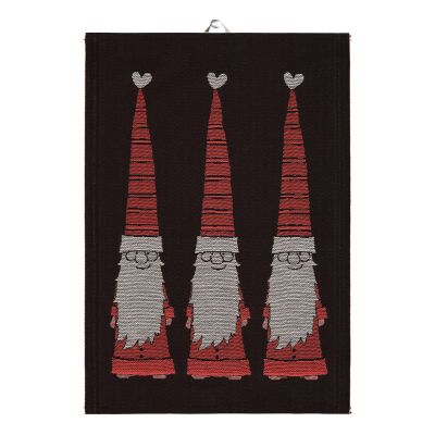 Ekelund Linneväveri Långtomtar keittiöpyyhe 48 x 70 cm Punainen