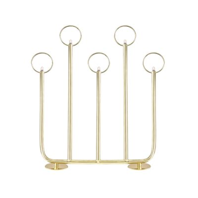 Globen Lighting Natale 5 -adventtikynttelikkö Messinki | Alk. 159,95 €