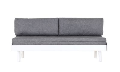 Veke Lyydia vuodesohva suorilla jaloilla valkoinen, harmaa Freya 9502 patjasarja | Alk. 678,00 €