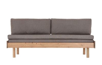Veke Lyydia vuodesohva suorilla jaloilla antiikkipetsattu, ruskea Freya 9611 patjasar | Alk. 678,00 €