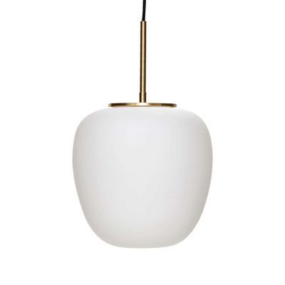 Hübsch - Muse Riippuvalaisin Ø25 Opal/Brass Hübsch | Alk. 175,00 €