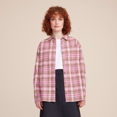 Finlayson Aino Flanellipaita Vaaleanpunainen | Alk. 39,95 €
