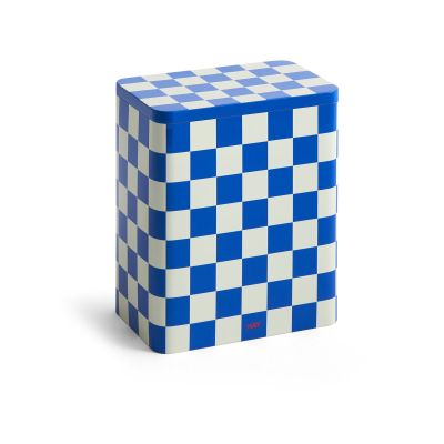 HAY Tin Container säilytyspurkki large Blue-off white | Alk. 16,30 €