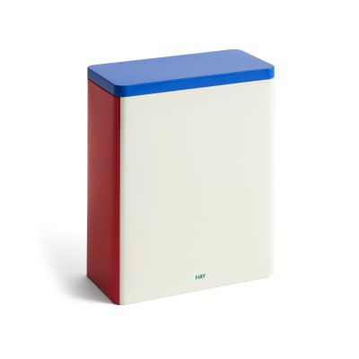 HAY Tin Container säilytyspurkki x-large Off white-blue-red | Alk. 14,00 €