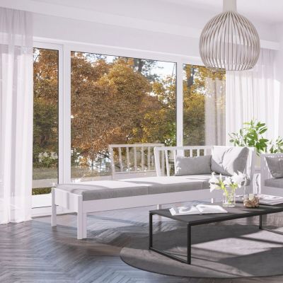 Kiteen Franz vuodesohva 200 cm valkoinen/beige | Alk. 1 387,00 €