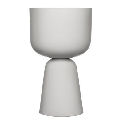 iittala - Nappula Kukkaruukku 26x15,5 cm Vaaleanharmaa | Alk. 68,00 €