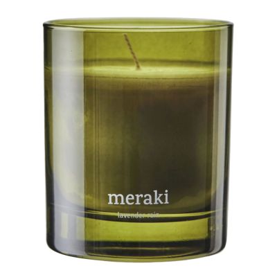 Meraki - Tuoksukynttilä Lavender Rain 9,5x8 cm Vihreä | Alk. 25,00 €