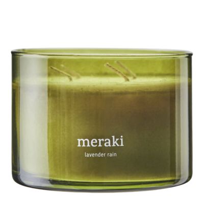 Meraki - Tuoksukynttilä Lavender Rain 7,5x10 cm Vihreä | Alk. 27,00 €