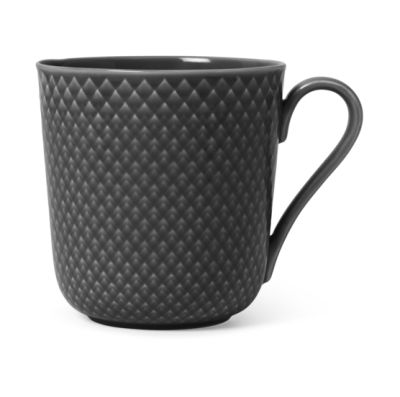 Lyngby Porcelæn Rhombe Earth muki 39 cl Slate | Alk. 20,00 €