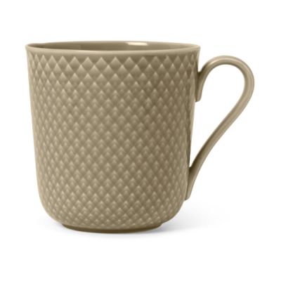 Lyngby Porcelæn Rhombe Earth muki 39 cl Clay | Alk. 20,00 €