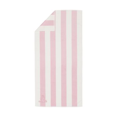 Arabia Muumi kylpypyyhe 70 x 140 cm Vaaleanpunainen-valkoinen simpukankuori | Alk. 29,90 €