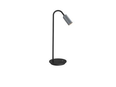 Antidark - Decor T1 LED Pöytävalaisin Dim. Musta/Matta Alu | Alk. 202,00 €