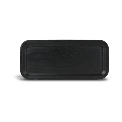 Sagaform Hanna pitkä lautanen 34x15 cm Musta | Alk. 12,90 €