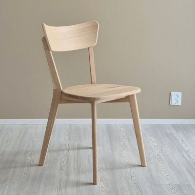 Veke Koto tuoli valkoöljytty tammi, puuistuimella | Alk. 169,00 €