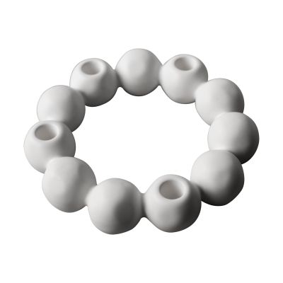 DBKD Bright kynttilänjalka Ø27 cm White | Alk. 22,00 €