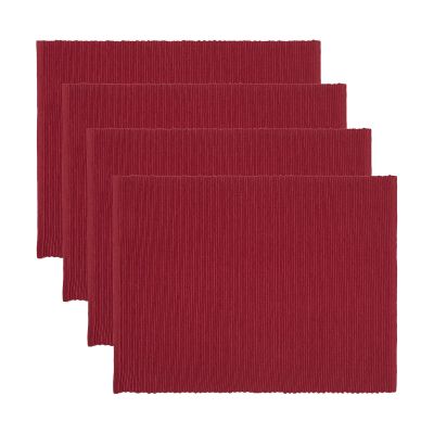 Linum Uni pöytätabletti 35x46 cm 4-pack Punainen | Alk. 20,90 €