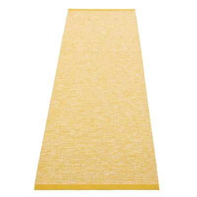 Pappelina, Sam matto 70 x 225 cm Mustard/Cream