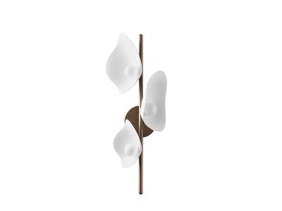 Nuura - Florii 3 Seinävalaisin Dark Bronze/White | Alk. 710,00 €
