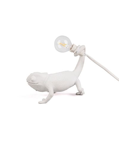 Seletti - Chameleon Still Pöytävalaisin Valkoinen